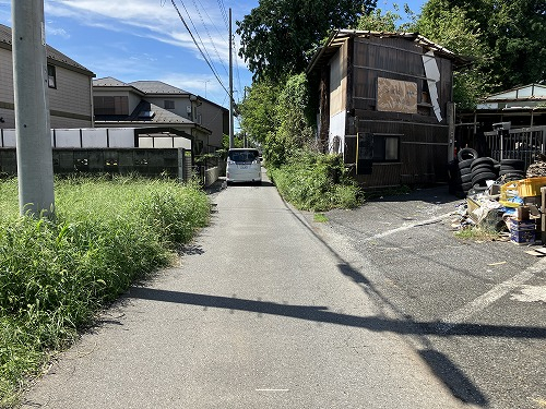 前面道路含む現地写真