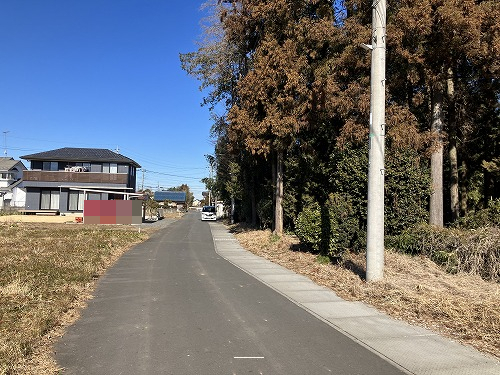 前面道路含む現地写真