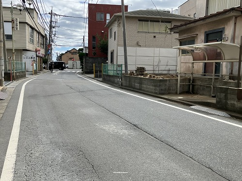 前面道路含む現地写真