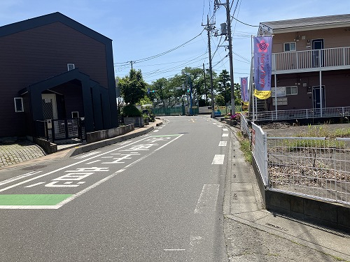 前面道路含む現地写真