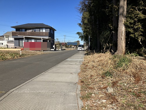 前面道路含む現地写真