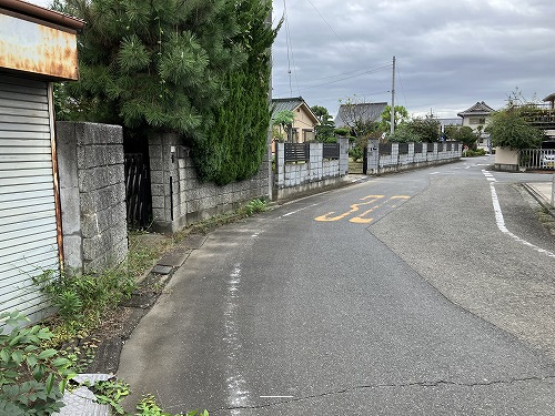 前面道路含む現地写真