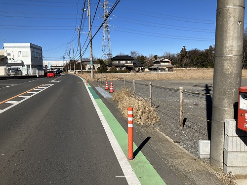 前面道路含む現地写真