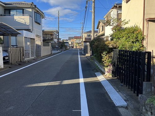 前面道路含む現地写真