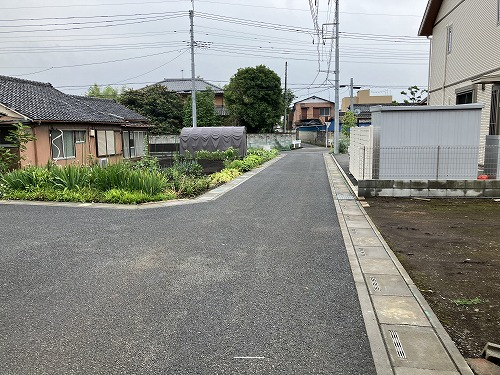 前面道路含む現地写真