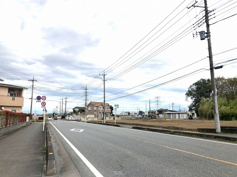 前面道路含む現地写真