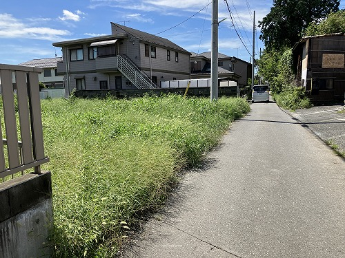 前面道路含む現地写真